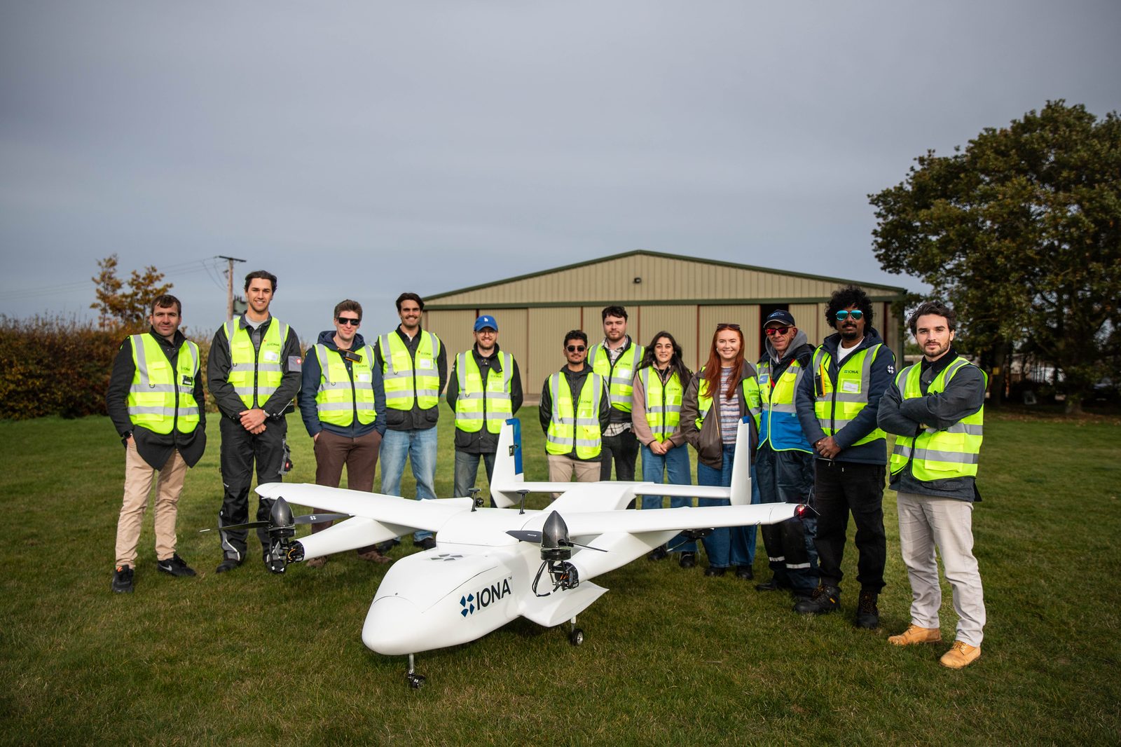 IONA team with aircraft